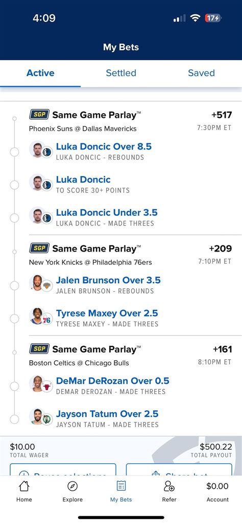 nba parlay|nba fanduel picks for today.